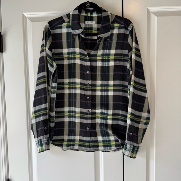 Plaid Button-Up Shirt - Picture 4 of 5